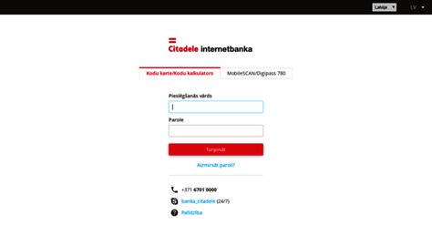 banka citadele internetbanka